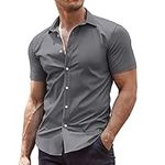 COOFANDY Men's Dress Shirts Muscle 