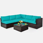 Tangkula 6 Pieces Patio Furniture S