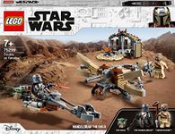 LEGO 75299 Star Wars: The Mandalorian Trouble on Tatooine Building Set with Baby Yoda The Child Figure, Season 2 Playset