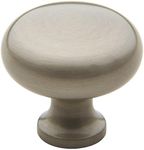 Baldwin 4706.150.BIN Classic Design 1-1/4-Inch Diameter Cabinet Knob, Satin Nickel