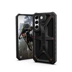 Urban Armor Gear Galaxy S22 Case, Thermoplastic Polyurethane, Polycarbonate Monarch Rugged Lightweight Premium Protective Case/Cover Designed for Galaxy S22 5G (6.1 inches) 2022 - Kevlar Black