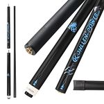 KONLLEN Break&Jump Cue Stick Carbon Fiber Technology Punch Cue Jump Cue Billiard Stick 3-Piece 12.9mm Tip