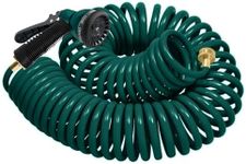 Coil Hose 50FT EVA Coil Garden Hose