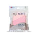 Ramer Shower Sponge - SUPER SOFT BODY SPONGE SMALL (PINK)