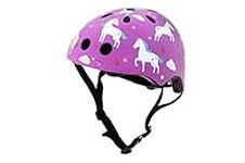 Hornit LIDS Kids Helmet | Kids Bike Helmet | Bike, Skateboard, Skating & Scooter Helmet | BMX Helmet Kids | Toddler Bike Helmet | CPSC Certified | Fully adjustable | Rear Light | (Small, Unicorn)