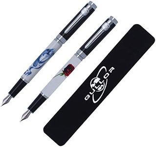 Gullor Lot de 2 stylos plume en céramique à pointe fine