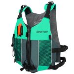 Owntop Buoyancy Aids Adults with Hydration Pack, Whistle, Dual Mesh Pockets | Adjustable Buoyancy Vest Jacket | Swim Vest Unisex for Paddleboarding, Kayaking, Fishing (Green,M/L)