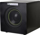 4D Furnishers HSW-300 12 Inch Home Theater Passive Subwoofer 300 Watts for AVR and 5.1 Speaker Systems