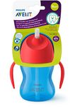 Philips Avent Straw Cup, 7oz (Blue, Plastic)