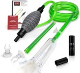 Boxtech Fish Tank Water Change, Aquarium Vacuum Siphon Water Changer Pump Sand Cleaner for Aquarium Water Filter