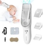 FERRISA Vacuum Baby Hair Clippers, Hair Trimmers for Kids & Men, Quiet Hair Clipper Kit, Cordless Baby Hair Clipper IPX7 Waterproof & USB Rechargeable