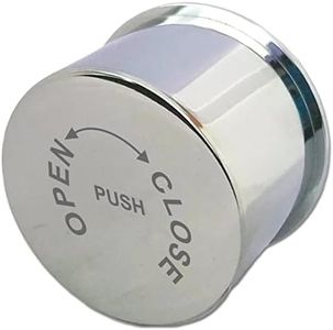 JKC Brass Repair Parts for Jaguar 40mm FlushValve, Essential for Metropole FlushValve Maintenance, Jaguar FlushValve Piston Kit for Toilet, 40mm Size (Wall Flange) (Push Button)