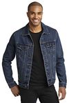 Port Authority Mens Denim Jacket (J7620) -Denim Blue -3XL