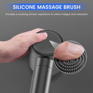MEKO Hard Water Filter Shower Head – High Pressure, 5 Spray Modes