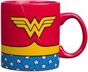 DC Comics Silver Buffalo WW0134 Wonder Woman Uniform Jumbo Ceramic Mug, 20-Ounces