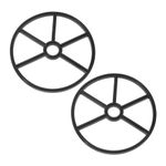 Be In Your Mind 2PCS Sand Filter Star Shaped Rubber Gasket Compatible with Hayward Multiport and Sand Filter Valves Compatible with Ayward S200 Series Pro Series Side-Mount Sand Filter