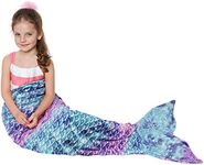 Catalonia Kids Mermaid Tail Blanket