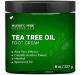 MAJESTIC PURE Tea Tree Oil Foot Cre