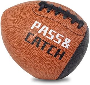 KUYOTQ PassCatch Training Football Peewee Size (Ages 3-9) Football for Kids & Toddler Enhance Passing Catching Skills Precision All-Weather Performance, Ideal (Without Pump)