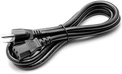 Replacement Power Cord (7ft Long) Compatible with PRECOR EFX Ellipticals Models: 5.31 5.33 5.35 5.37 EFX5.33 EFX5.37 EFX 5.25 EFX 5.23 EFX5.17i EFX546 EFX556 EFX 5.33i 5.17i 5.19 5.21 5.23