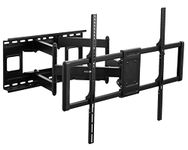 VIVO Heavy Duty 60 to 120 inch Extra Large Screen TV Articulating Wall Mount for LCD LED Flat and Curved Screens, Extended Arm Swivel Mount, Max VESA 900x600mm, Black, MOUNT-VW120M