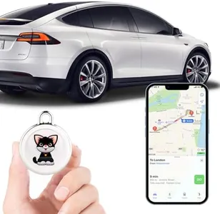 GPS Tracker for Vehicles,Car GPS Tracker Portable Real Time GPS Tracking Device,Full Global Coverage Location Tracker for Car,Kids,Dogs.No Subscription Required/No Monthly Fee/No SIM Card Required