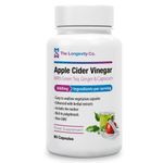 Apple Cider Vinegar Tablets with Mother - 3600mg High-Strength ACV Capsules Boosted with Green Tea, Ginger & Cayenne Extract - Raw Unfiltered Cider Vinegar - 90 Vegan Pills