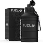 Fuel24 1.3L/2.2L Black Water Bottle