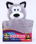 POPillows Husky, 15'' x 22'' - Soft, Wearable, and Loveable Pillow Pet! Perfect for Play and Sleep!, Multicolor, Medium