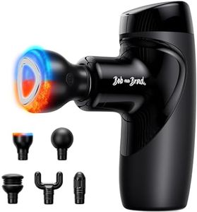 Pistola Massaggio Muscolare con Terapia Termica - Bob and Brad M7 Plus Massaggiatore Muscolare Profondo - Pistola per Massaggi a Percussioni per Alleviare Dolore e Tensioni Muscolari