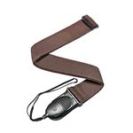 D'Addario Acoustic Quick Release Guitar Strap, Brown