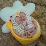 Mire & Mire Reborn Baby Dolls 6 Inch Mini Twin Silicone Baby Dolls with Clothes and Feeding Accessories, Realistic Reborn Dolls, Girls and Boys