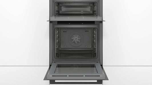 Bosch Serie 4 Double Oven – Black Built-In Electric Cooker