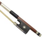 Theodore 1/4 Ebony Octagonal Violin Bow - Superior Violin Bow for Students