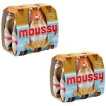 Moussy Non Alcoholic Beer Classic Flavour, 330ml Each (Pack of 12, 12 X 330ml)