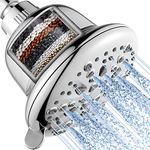 Cobbe Filtered Shower Head, High Pressure 7 Spray Modes Shower Head with Filters, 16 Stage Shower Head Filter for Hard Water for Remove Chlorine and Harmful Substances (Chrome)