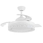 Maxkon Ceiling Fan Light with LED R