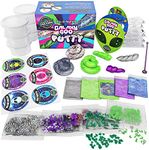 Original Stationery Galaxy Space Goo, Glow in The Dark DIY Space Putty, 29 Piece Therapy Putty with Glow in The Dark Goo Kit, Kids Stress Relief Putty