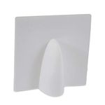 SSL 2-Pack White Roman Nose Cover - White Brick Buster Plate - Cable Wall Entry Tidy - Cover Satellite/Coaxial