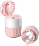 Pill Crusher Fine Powder - Cotatoc 3-in-1 Pill Crusher with Stainless Steel Grinding Pestle, Portable Pill Cutter and Crusher for Elderly and Pets