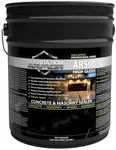 Armor AR500 High Gloss Wet Look Concrete Sealer 5 Gallon - Professional Grade Color Enhancing Solvent Based Acrylic Sealer for Exterior Concrete and Pavers - 700 VOC