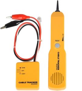 Wire Tracker,Cable Finder Tone Generator Probe Tracer,Anti-Interference Multi-Function Finder with RJ11-plug Audio Sender and Probe kit, Network Cable Continuity Tester