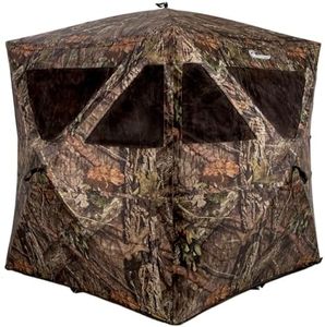 Ameristep Care Taker Kick Out Pop-Up Ground Blind, Premium Hunting Blind, Mossy Oak Break-Up Country Camo