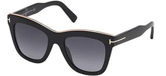 Tom Ford Julie Black/Blue Lens Sunglasses