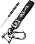 LUXOPALOPI Car Keyring, Leather Car