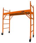 WEN 31110T Baker-Style 6.25 ft. Multi-Purpose 1000-Pound-Capacity Rolling Steel Scaffolding