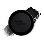 Black Eyeshadow Matte Eyeshadow Palette Pigment Color Smoky Eye Makeup Waterproof Pressed Fine Powder Eye Shadow For Performance Cosplay (Full Matte)