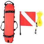 Keenso Diving Inflation Scuba Signal Float with Ball & Flag