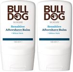 BULLDOG SKINCARE - Sensitive After Shave Balm For Men Hydrates & Soothes 100 ml (Pack of 2)