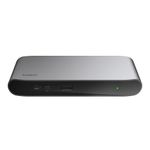 Belkin | Thunderbolt 4 Hub | Multi-Monitor Support | 5-in-1 Docking Station | 40Gbps Data Transfer | 96W PD Support | Dual 4K/60Hz & Single 8K/30Hz | 150W Power Supply Unit | TB4 Cable (0.8m)